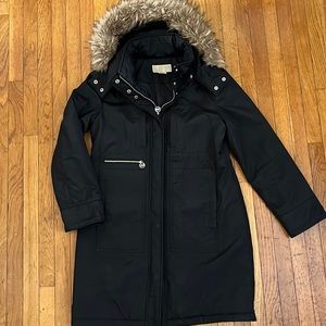 Long Michael Kors winter jacket black sz M